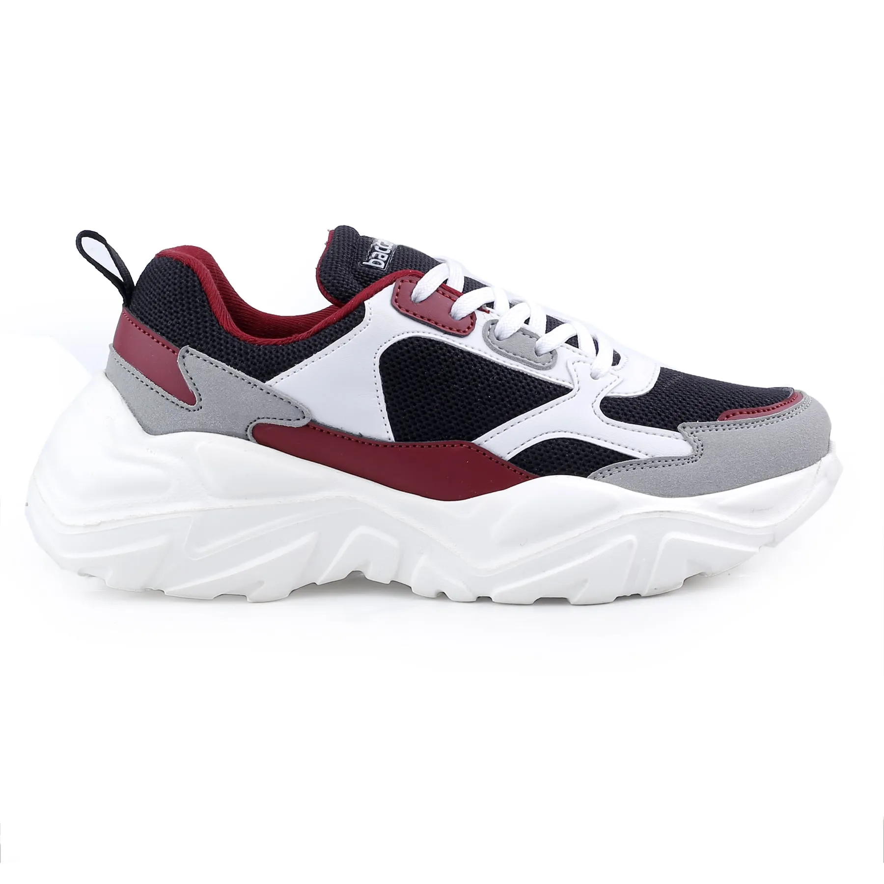 Bacca Bucci SPARK Chaussures de sport à plateforme basses en ColorBlock pour femmes | Sneakers streetwear volumineuses