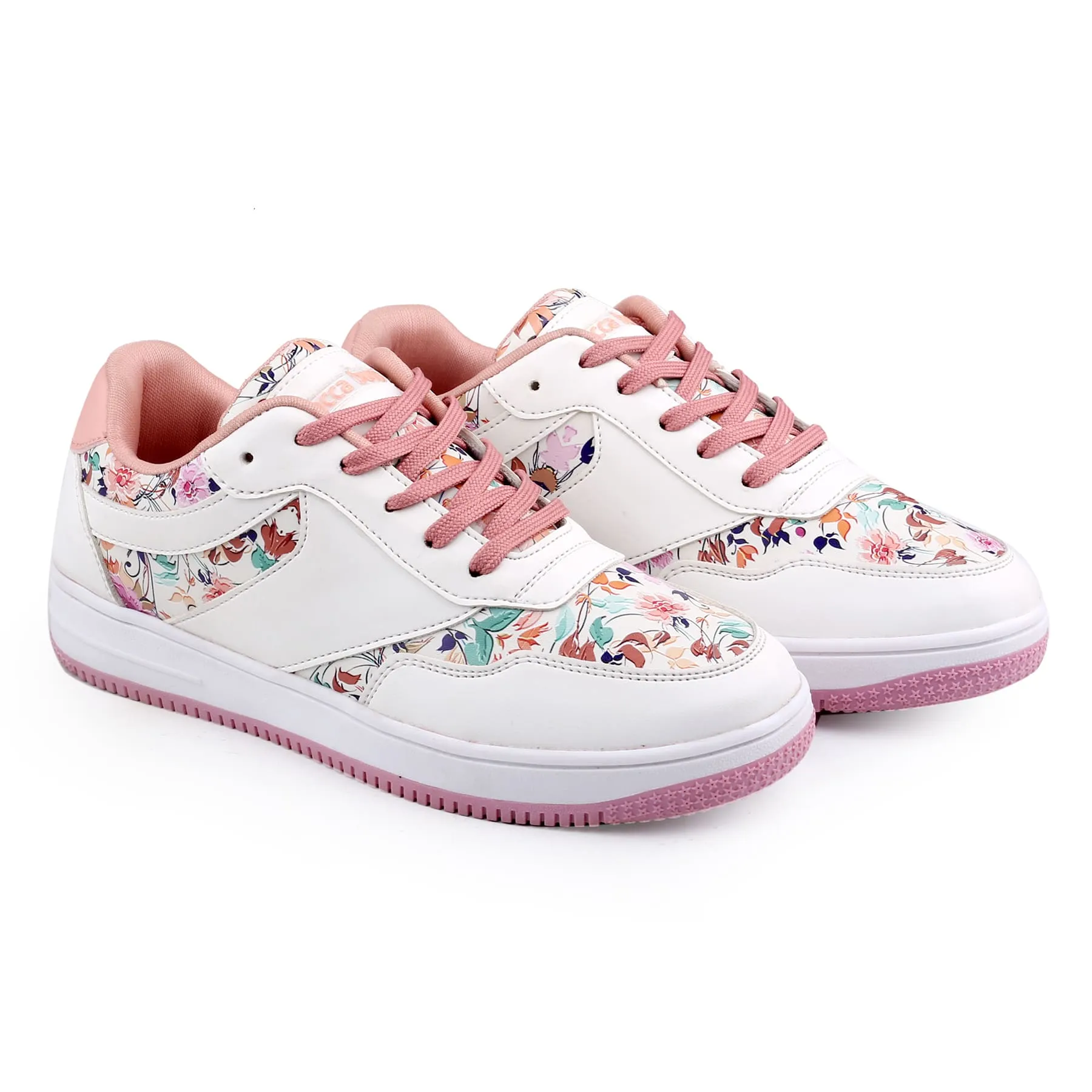 Bacca Bucci VIXEN Sneakers Basses Femme à Semelle Plate et Imprimés Numériques