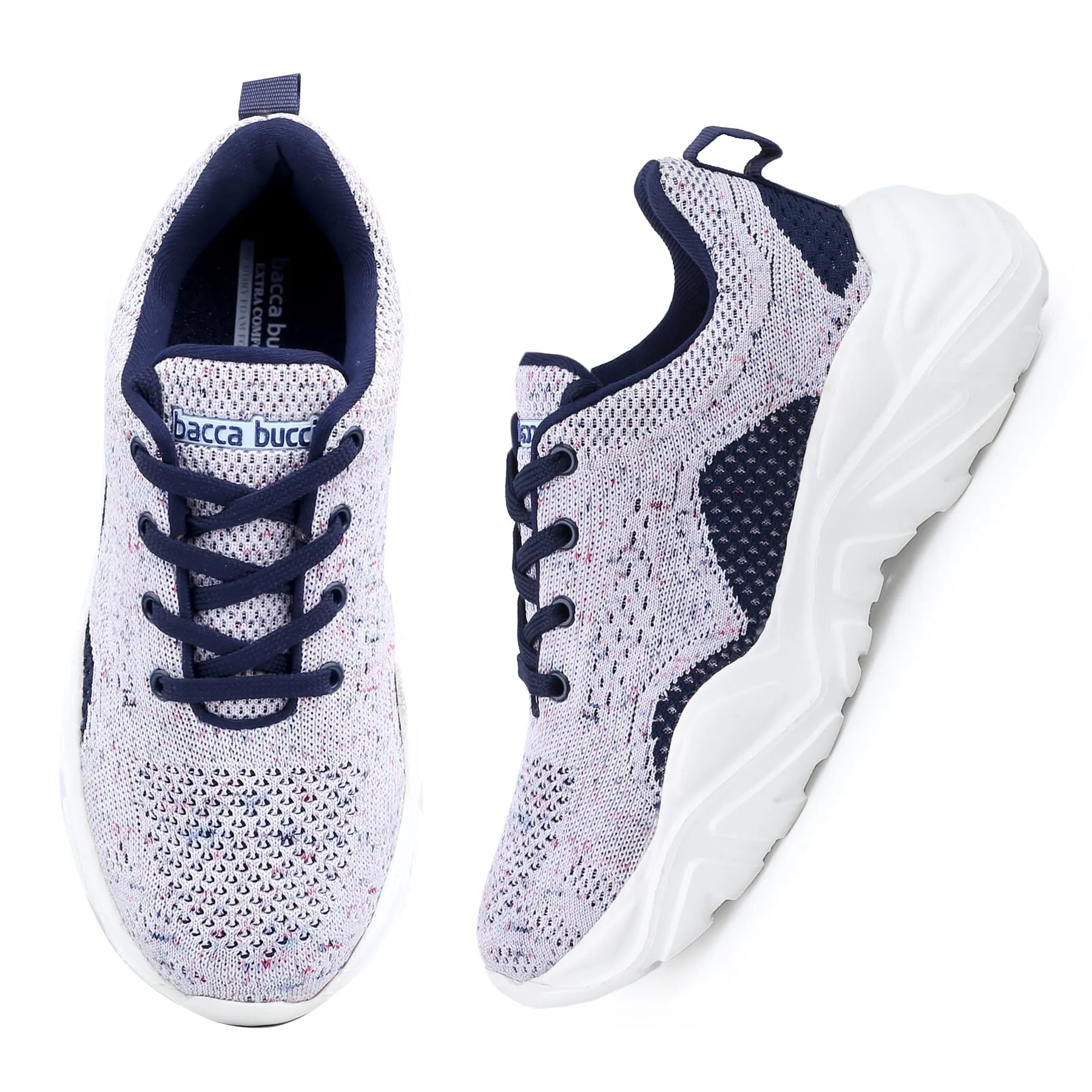 Bacca Bucci Femme CHARLOTTE Sneakers Mode à Plateforme Épaisse Basse