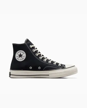 Chuck 70 High Top - Noir/Noir Aigrette Noir