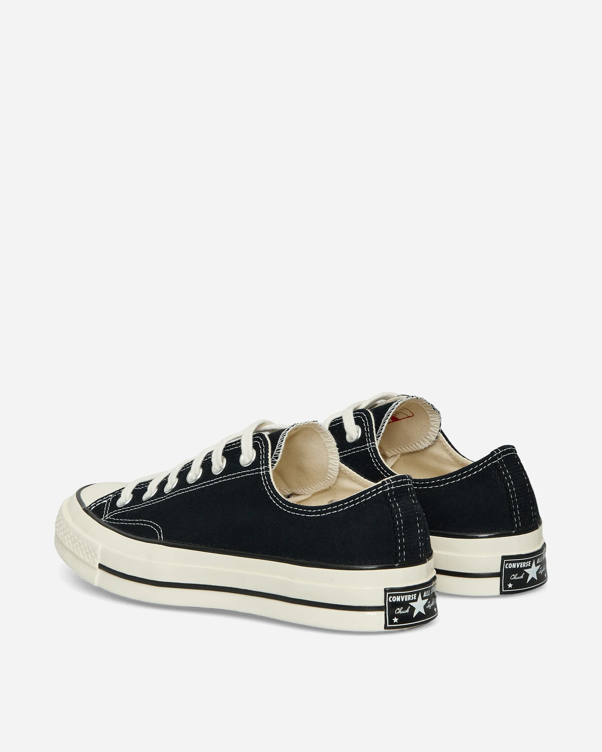 Chuck 70 Low Vintage Sneakers en Toile Noir