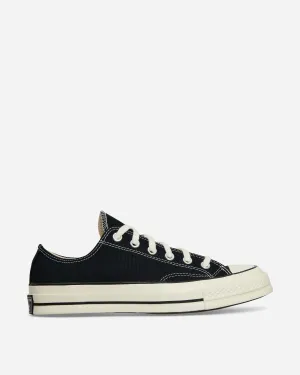 Chuck 70 Low Vintage Sneakers en Toile Noir