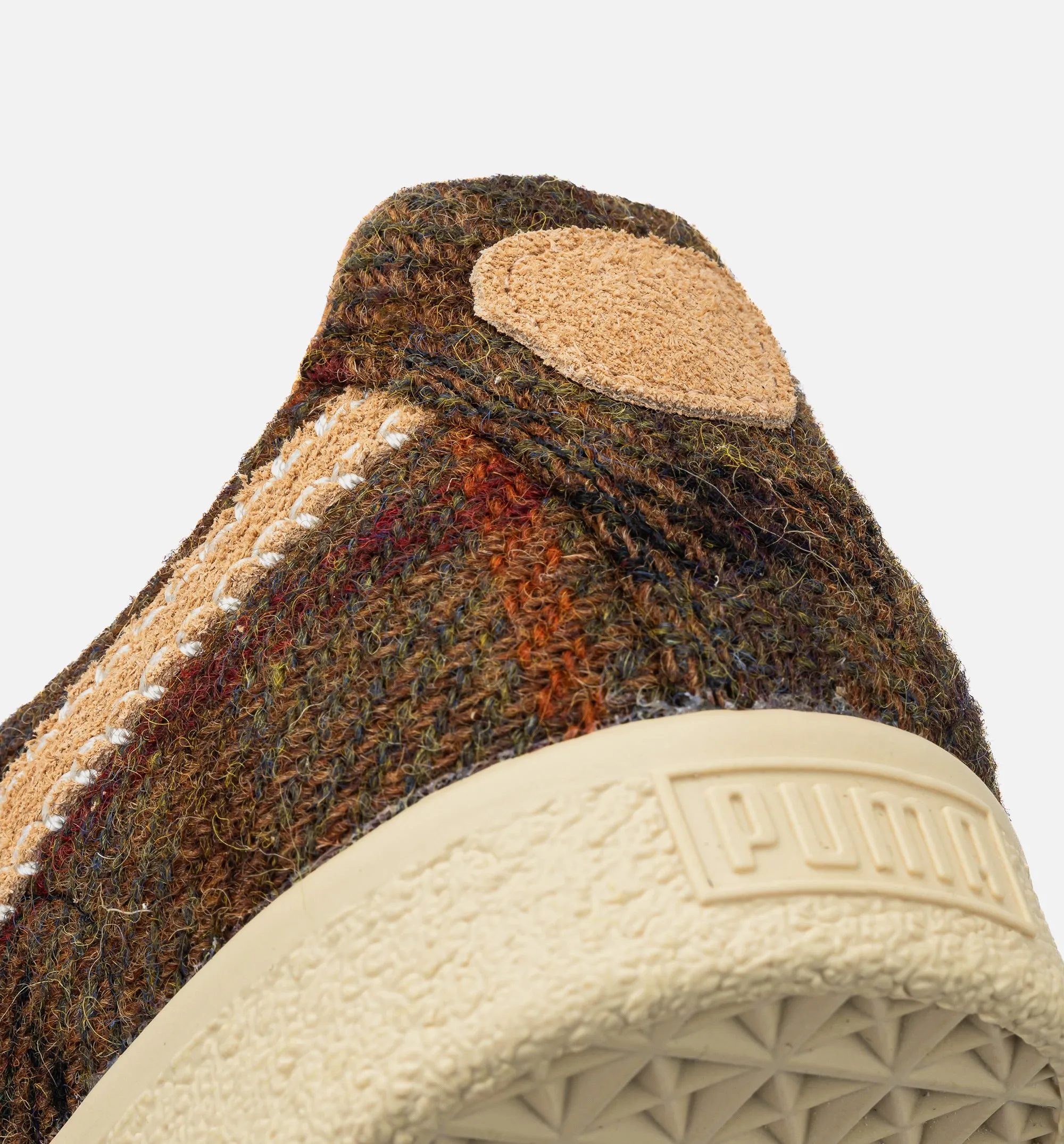 Chaussure de style de vie pour hommes Clyde Harris Tweed - Camomille/Amande Sucrée
