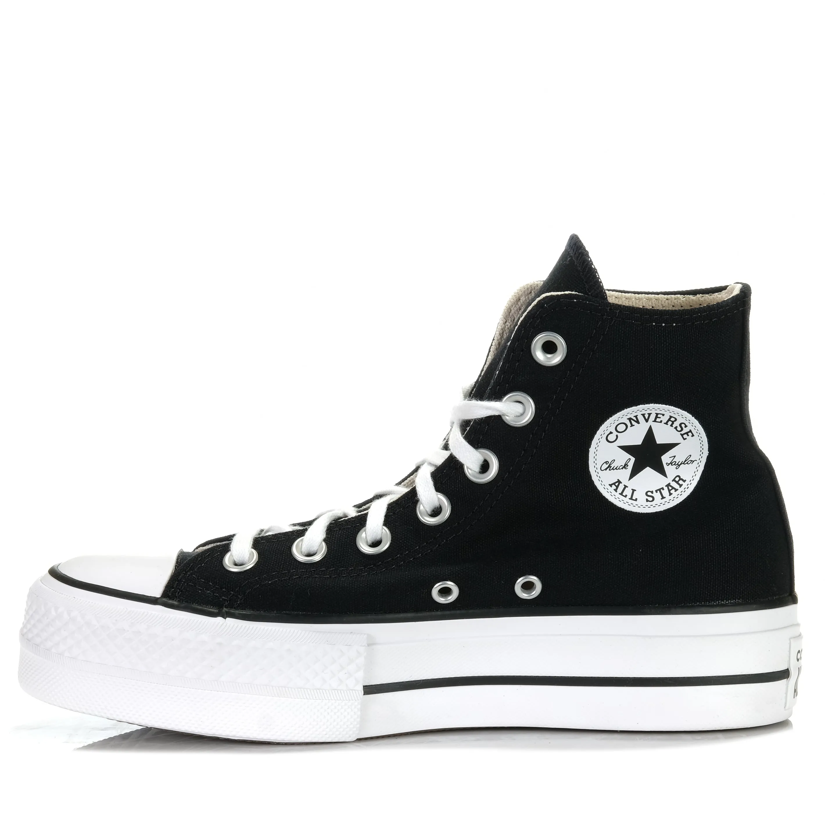 Converse Chuck Taylor All Star Lift Haut Noir/Blanc