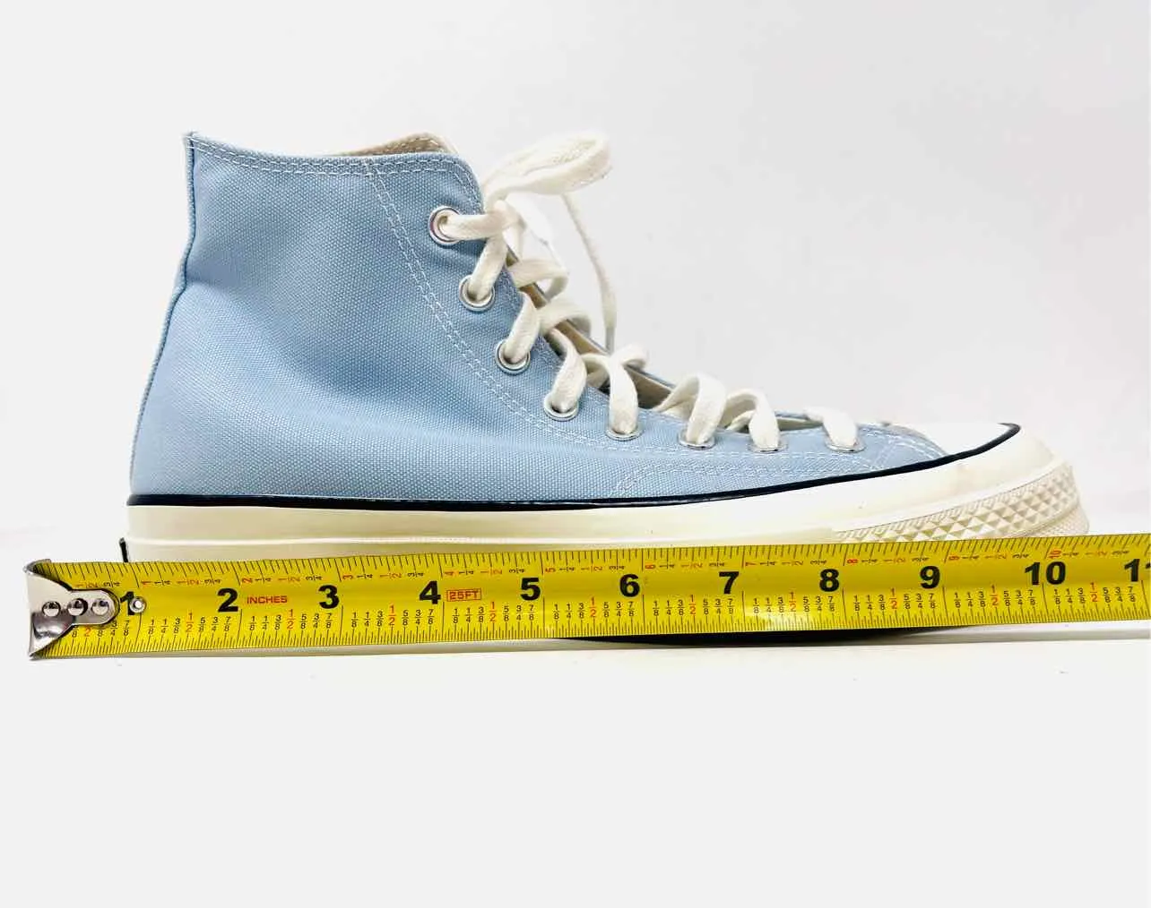 Chaussures Converse Taille 10 Bleu Clair/Crème