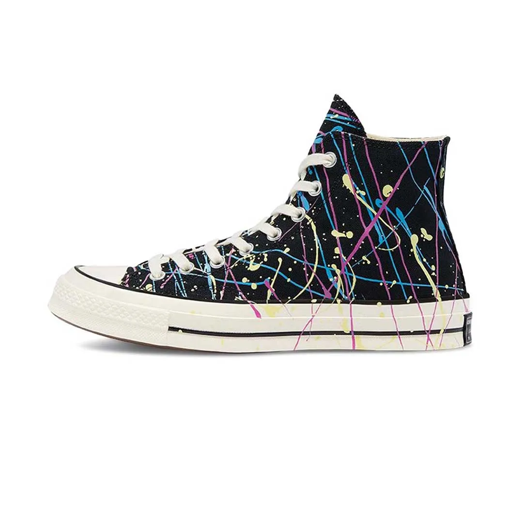 Converse - Chaussures unisexes Chuck 70 à tige haute avec éclaboussures de peinture des archives (170801C)