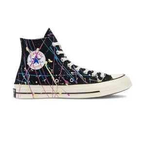 Converse - Chaussures unisexes Chuck 70 à tige haute avec éclaboussures de peinture des archives (170801C)