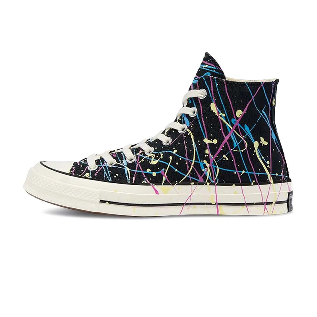 Converse - Chaussures unisexes Chuck 70 à tige haute avec éclaboussures de peinture des archives (170801C)