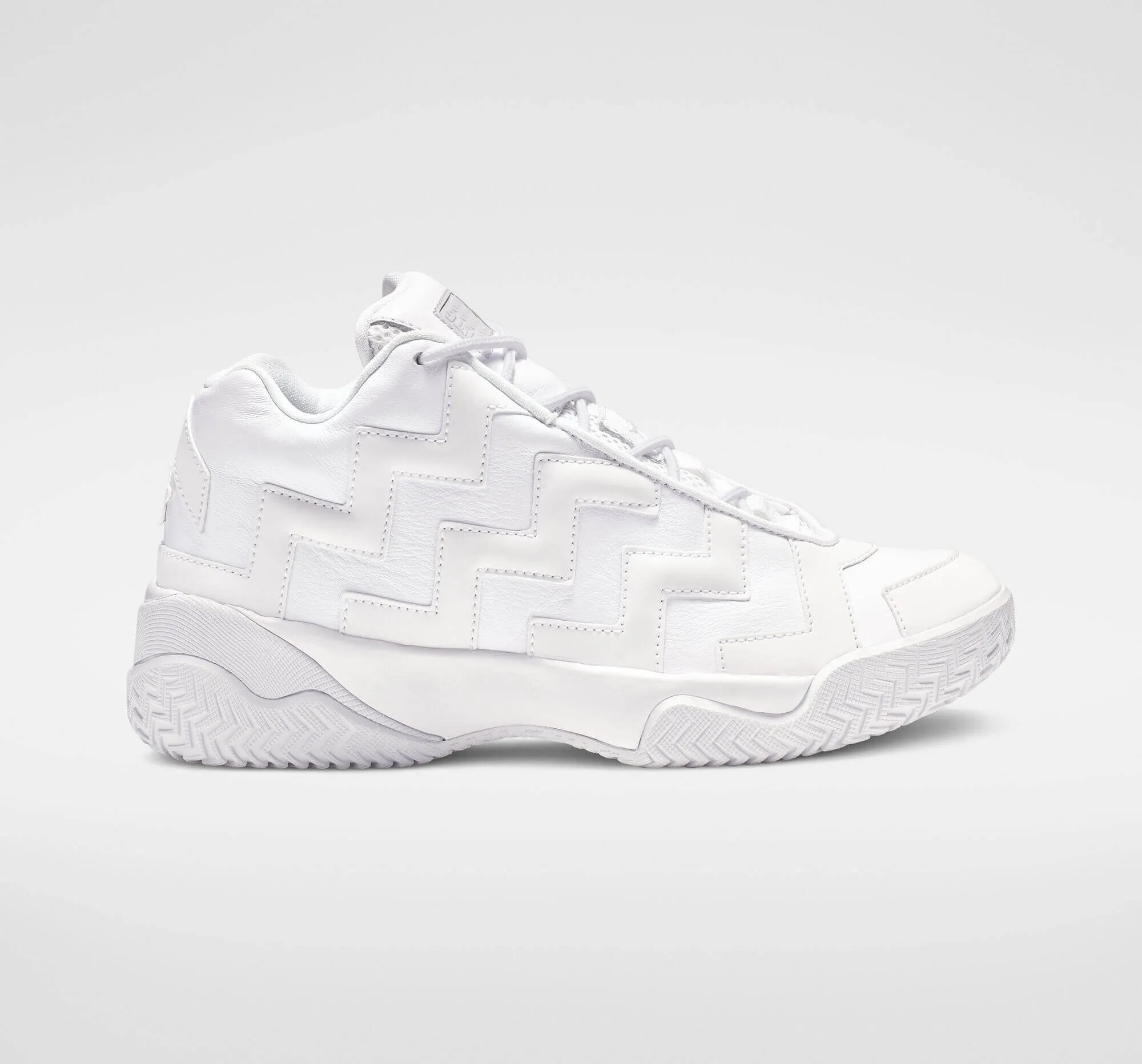 Converse Voltage Mid Femme Triple Blanc Cuir Sneakers Hautes ecco Chaussures