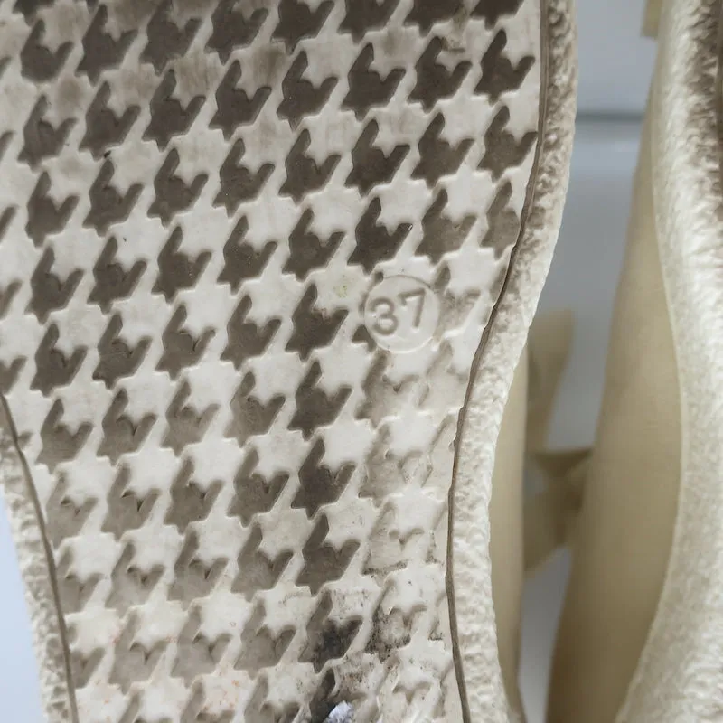 Derek Lam Baskets montantes à lacets en suédine ivoire Serena taille 37