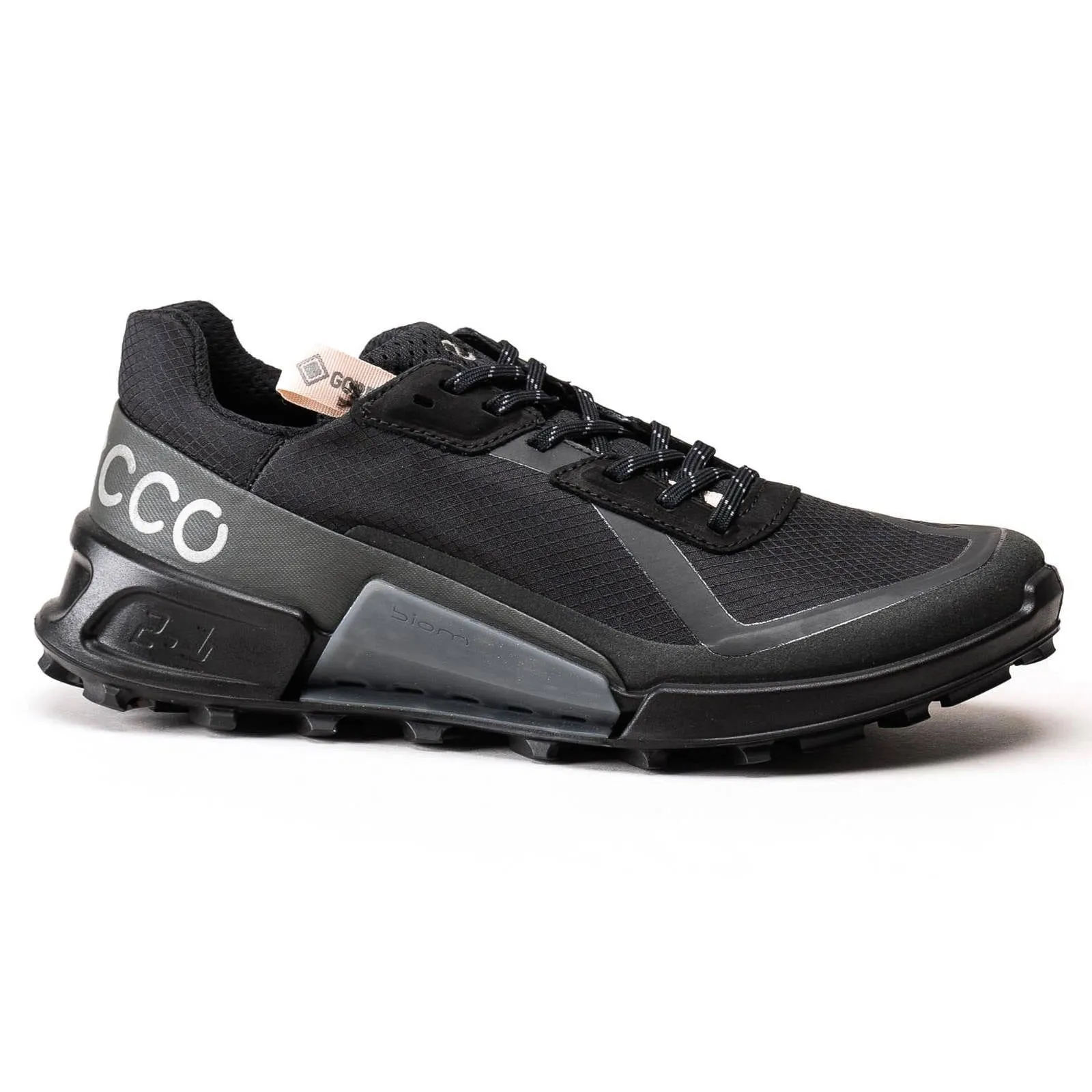 Ecco Biom 2.1 X Country en cuir et textile, baskets basses pour femmes, chaussures Ecco