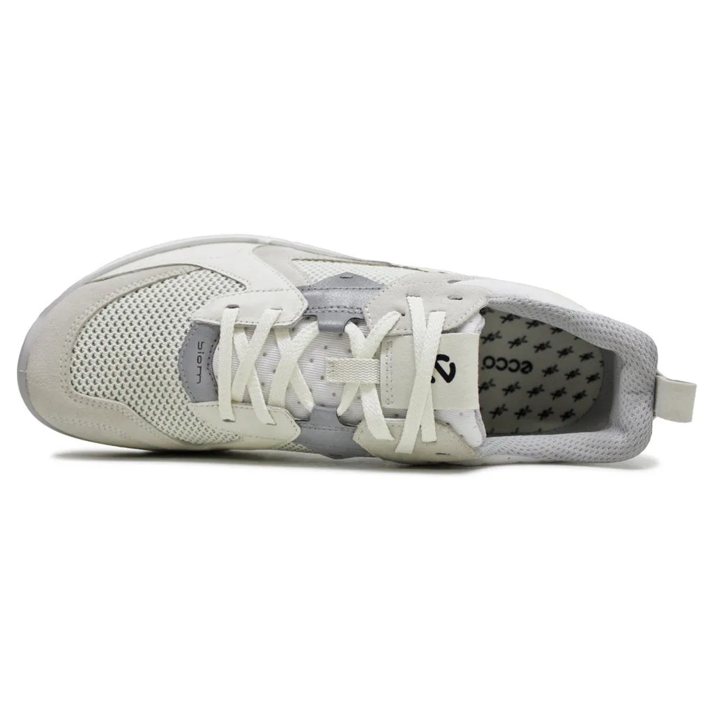 Ecco Biom 2.2 en cuir et textile, baskets basses pour hommes, chaussures Ecco