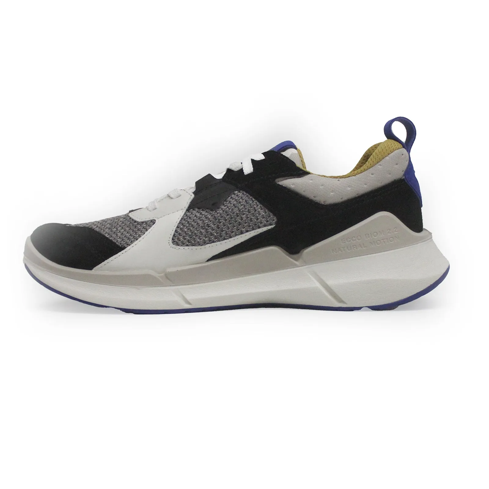 Ecco Biom 2.2 en cuir et textile, baskets basses pour hommes, chaussures Ecco