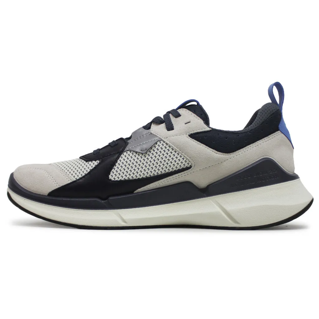 Ecco Biom 2.2 en cuir et textile, baskets basses pour hommes, chaussures Ecco