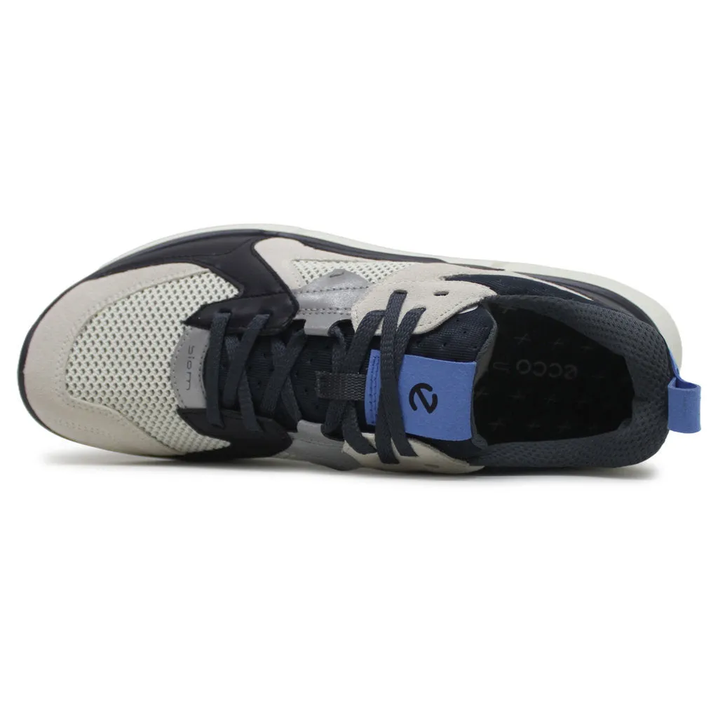 Ecco Biom 2.2 en cuir et textile, baskets basses pour hommes, chaussures Ecco
