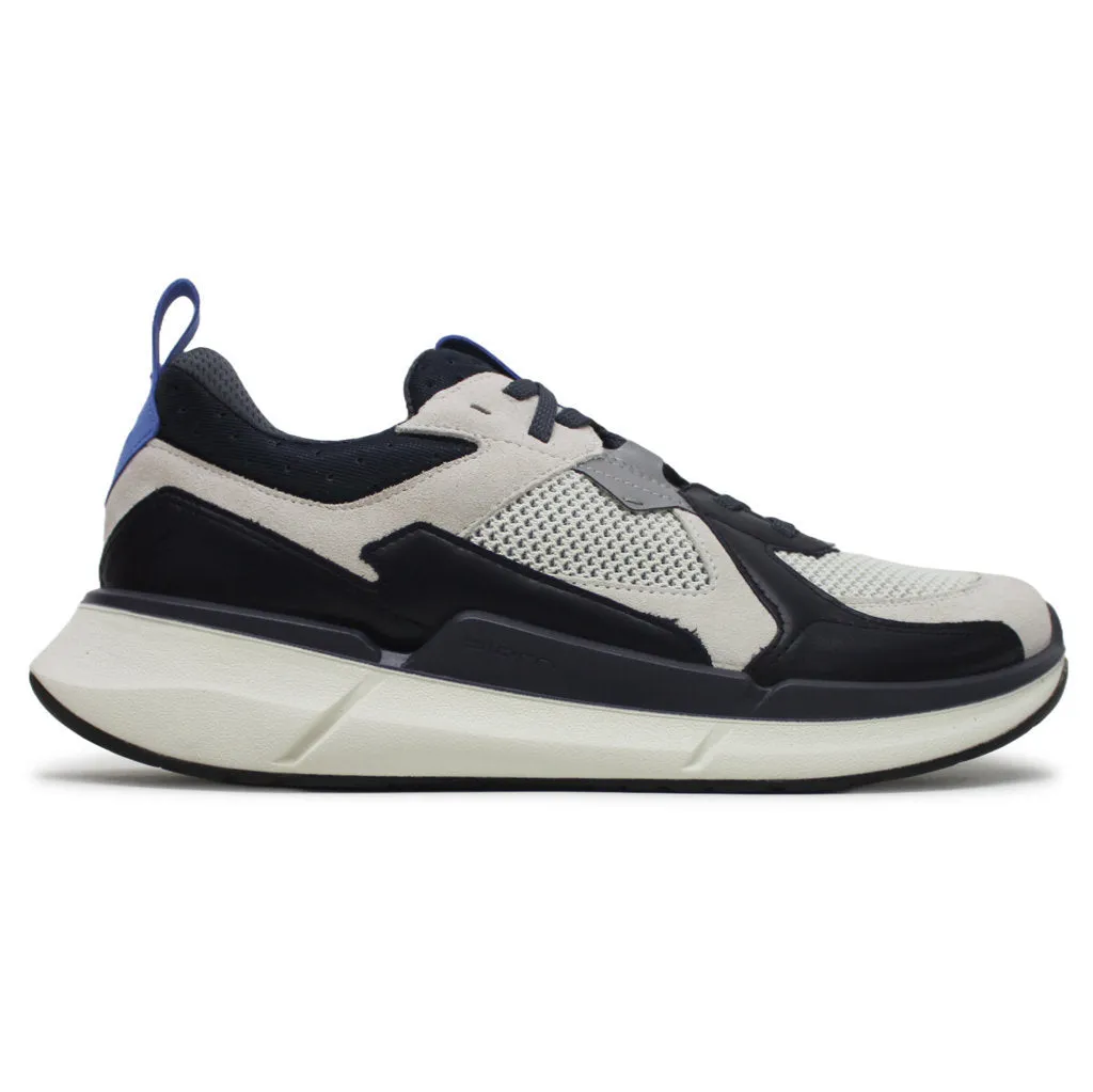 Ecco Biom 2.2 en cuir et textile, baskets basses pour hommes, chaussures Ecco