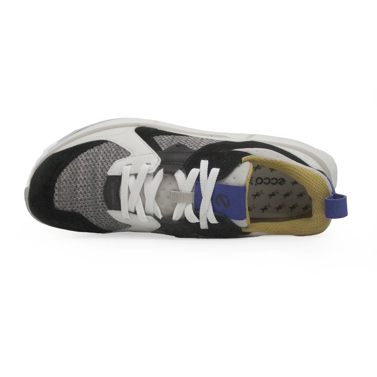 Ecco Biom 2.2 en cuir et textile, baskets basses pour hommes, chaussures Ecco