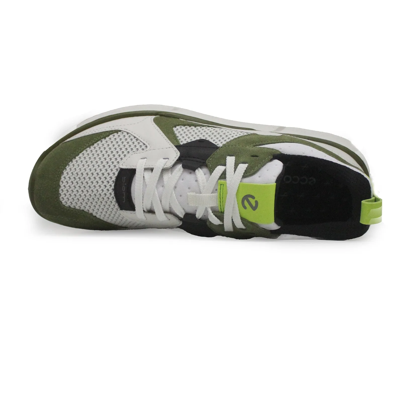 Ecco Biom 2.2 en cuir et textile, baskets basses pour hommes, chaussures Ecco