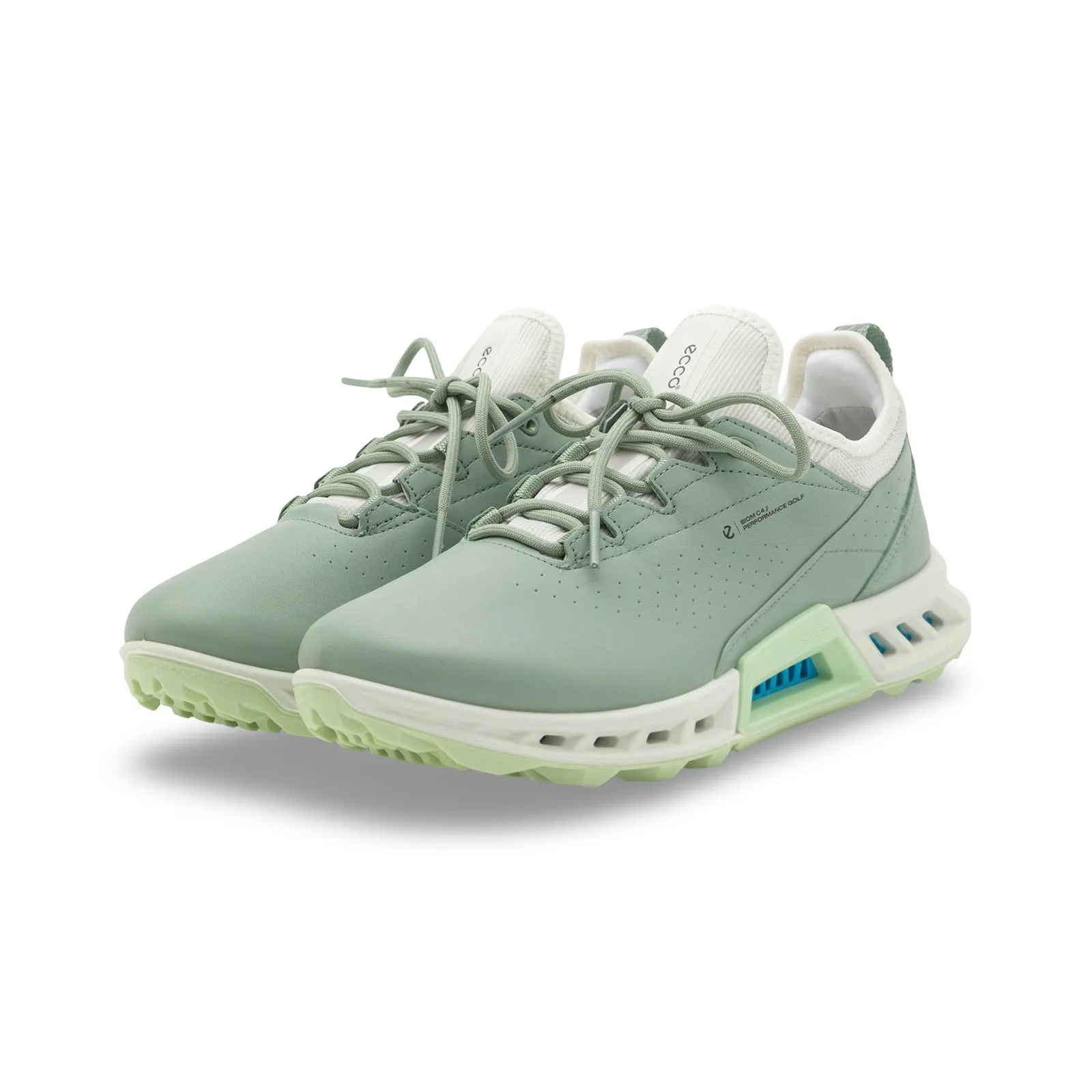 Ecco Golf Biom C4 en Cuir et Textile pour Femmes, Baskets Basses