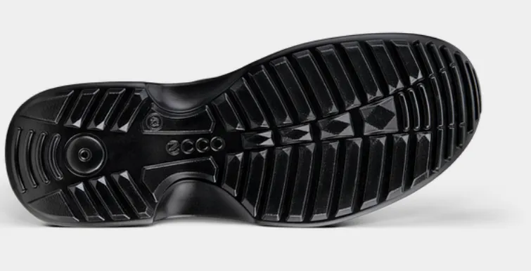 ECCO MENS FUSION À BOUT LISSE - NOIR