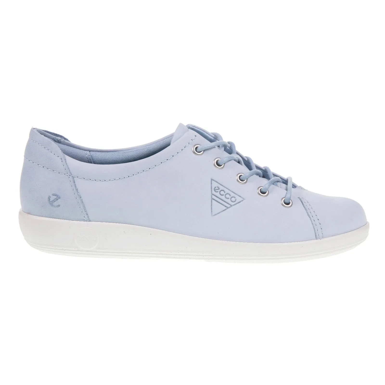Ecco Soft 2.0 Baskets de mode pour femmes en cuir nubuck chaussures Ecco