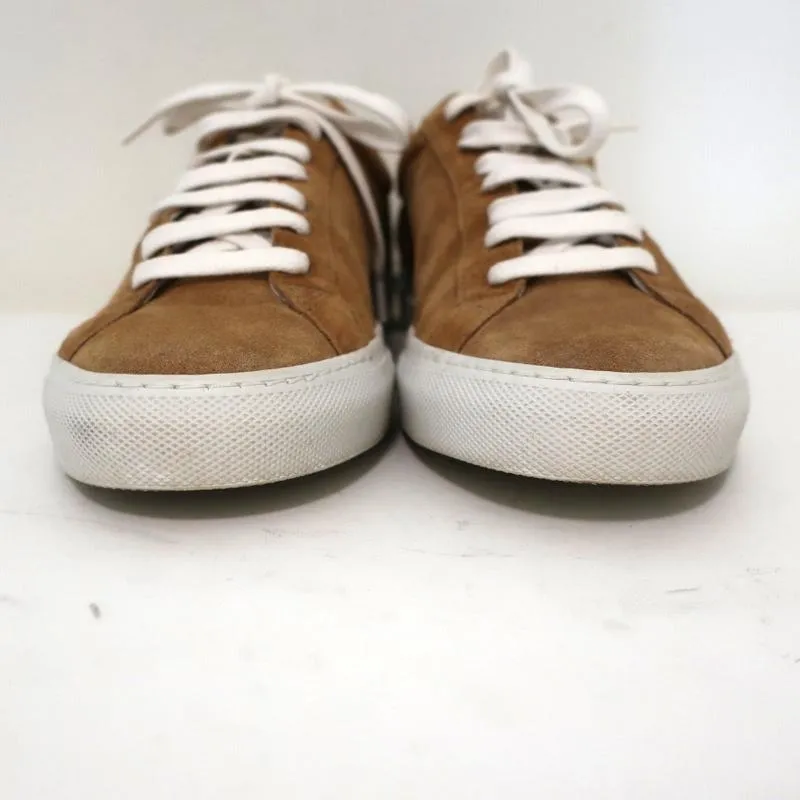 Givenchy Urban Knots Basket Basse Suède Marron & Cuir Blanc Taille 37.5