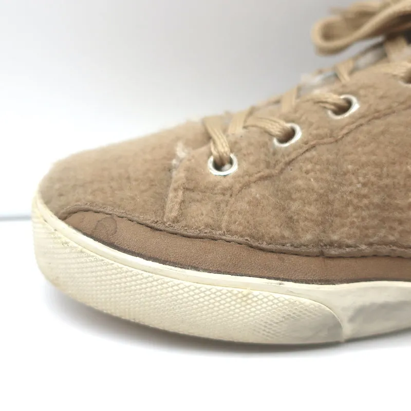 Golden Goose Superstar Sneakers Basses en Daim Beige Taille 36