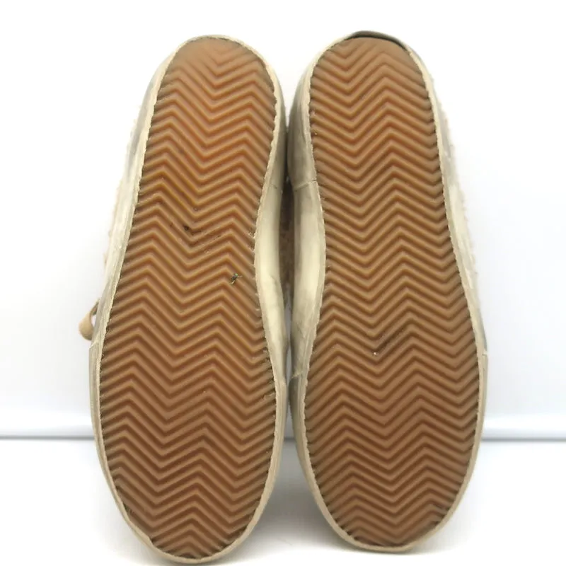 Golden Goose Superstar Sneakers Basses en Daim Beige Taille 36