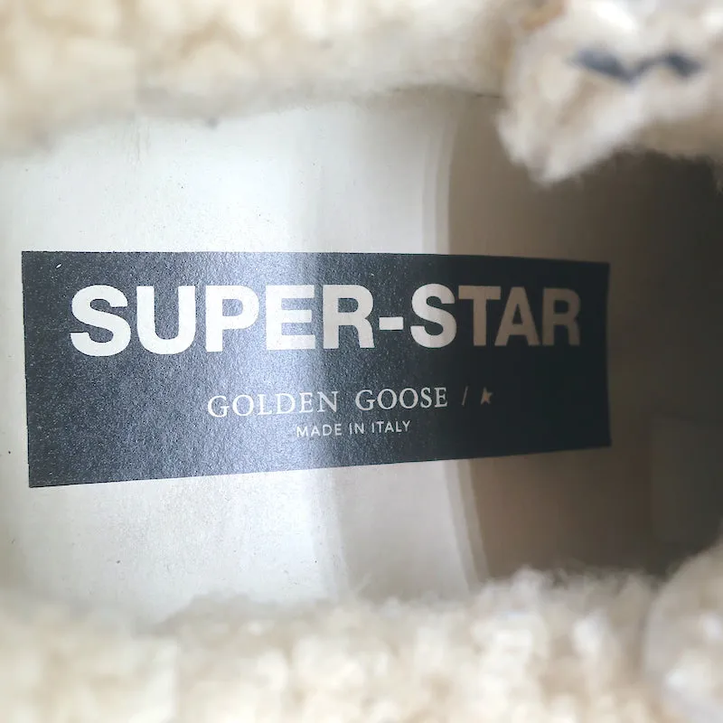 Golden Goose Superstar Sneakers Basses en Daim Beige Taille 36