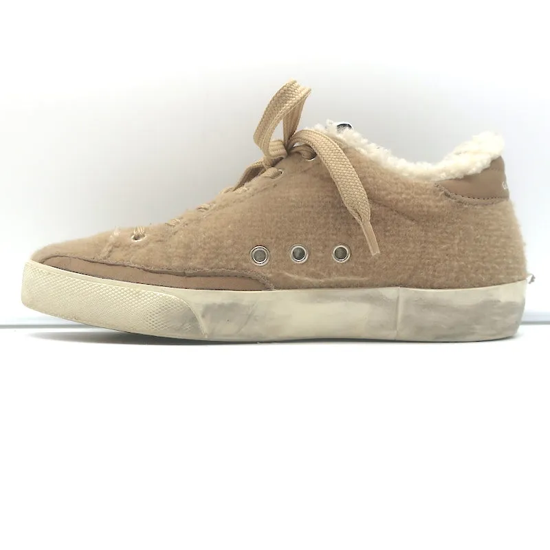 Golden Goose Superstar Sneakers Basses en Daim Beige Taille 36