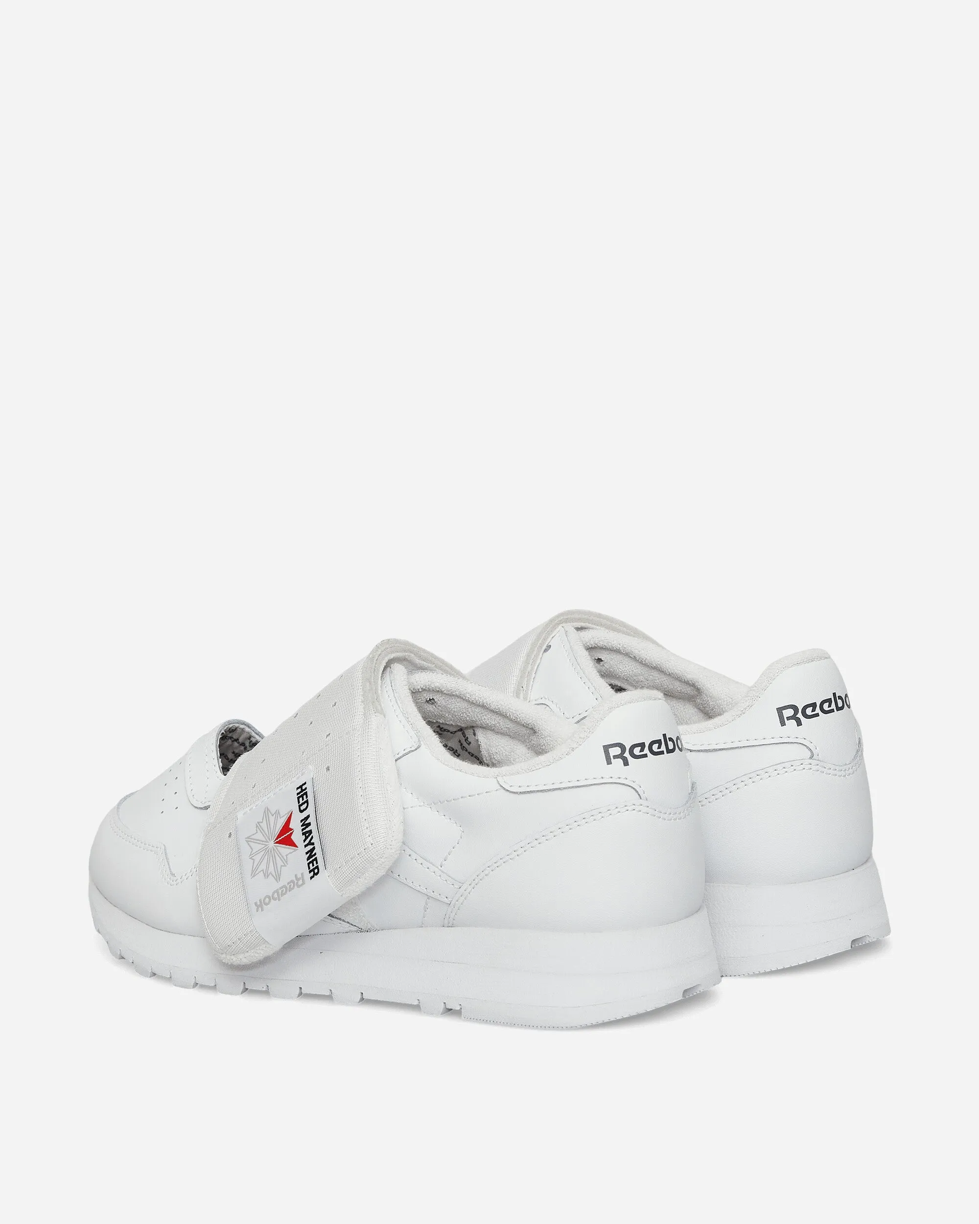 Hed Mayner Sneakers Classiques en Cuir Blanc