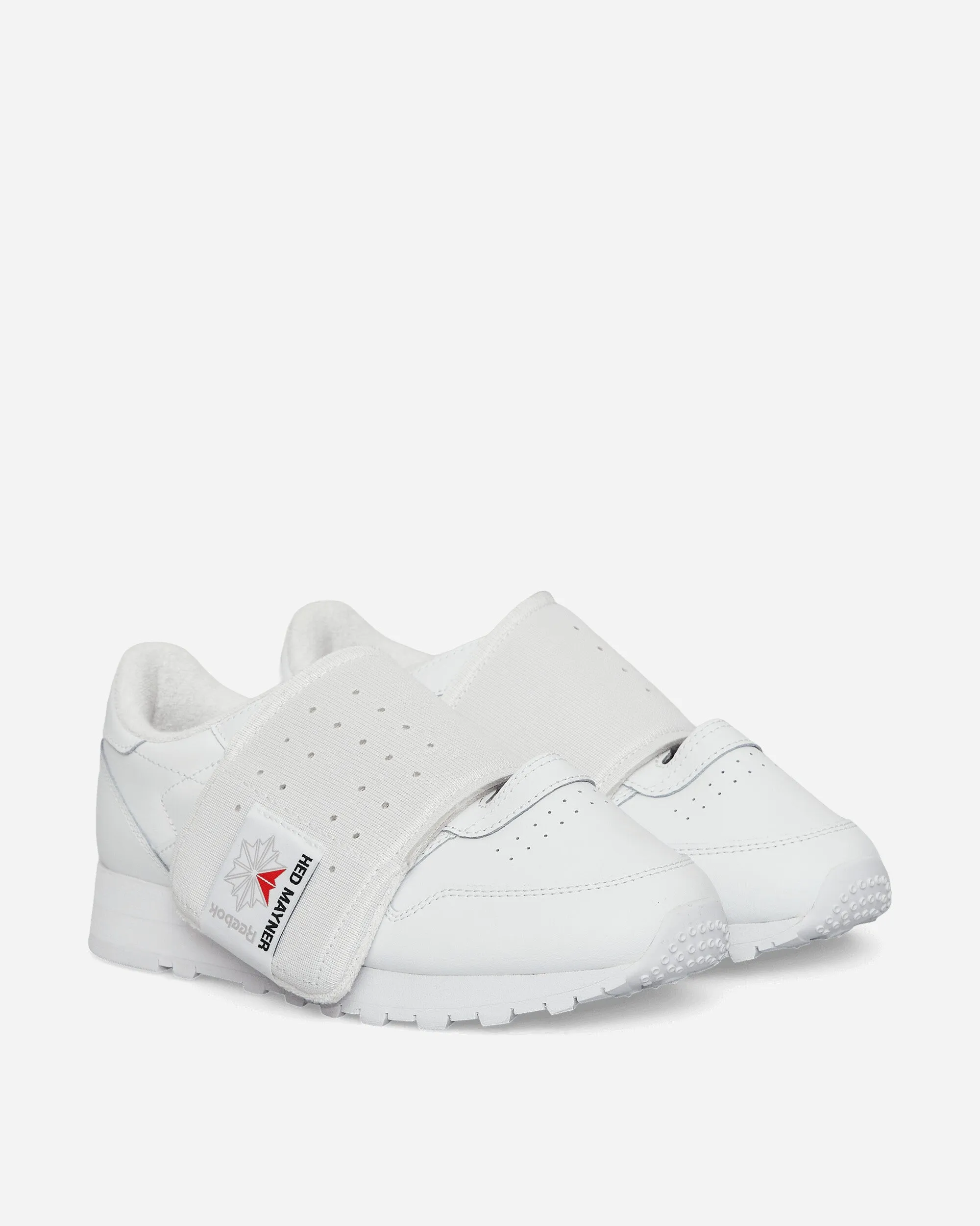 Hed Mayner Sneakers Classiques en Cuir Blanc