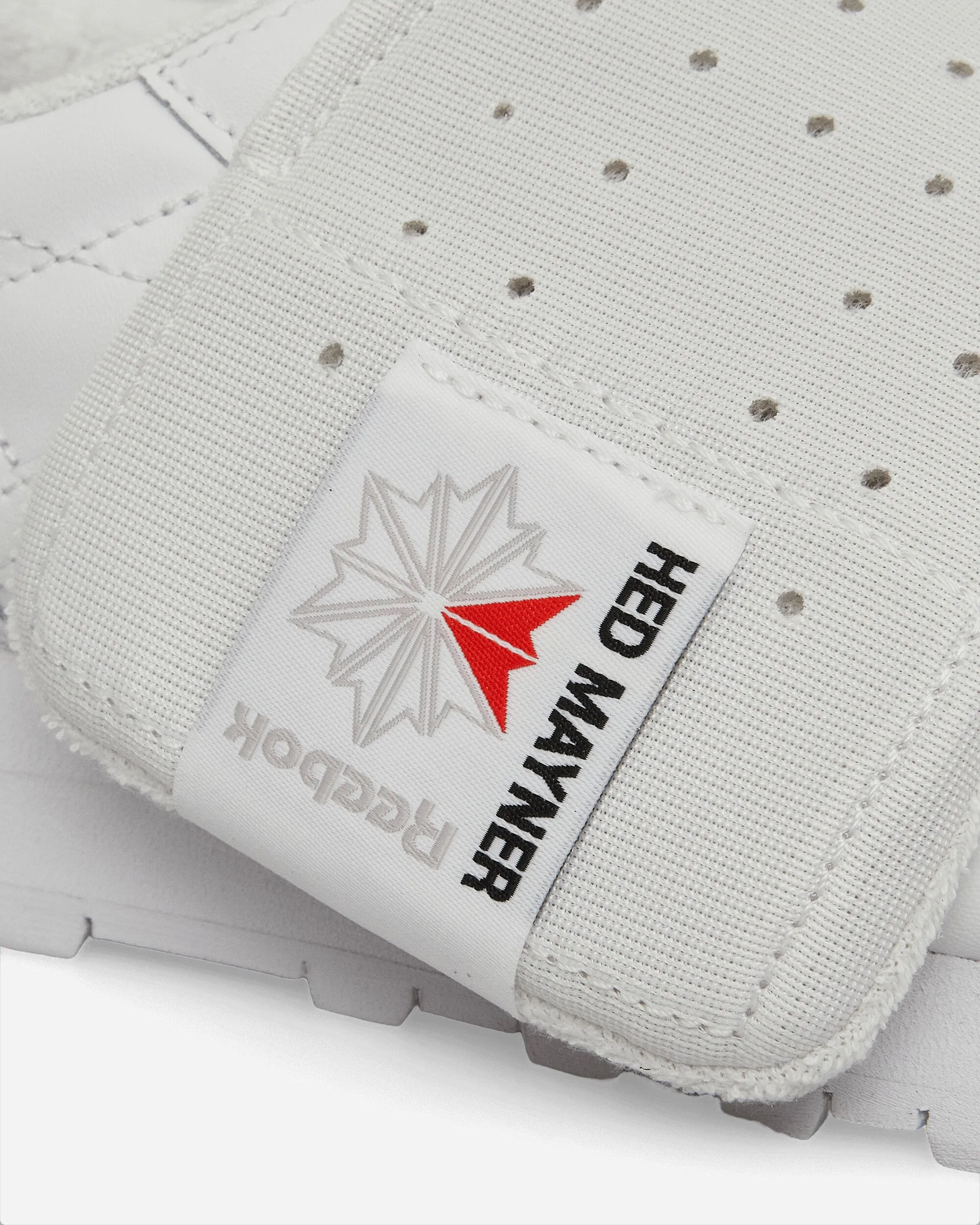 Hed Mayner Sneakers Classiques en Cuir Blanc