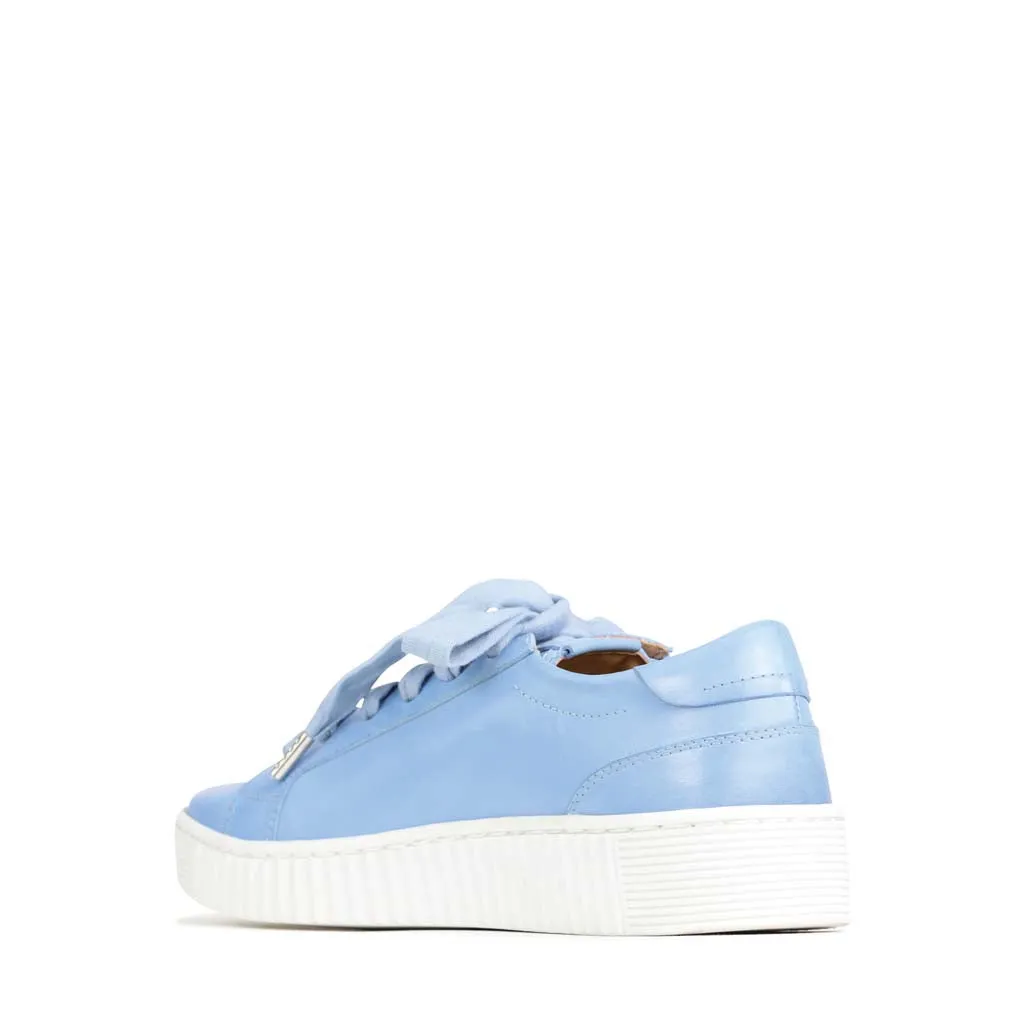 SNEAKERS PLATEFORME EN CUIR JODIE
