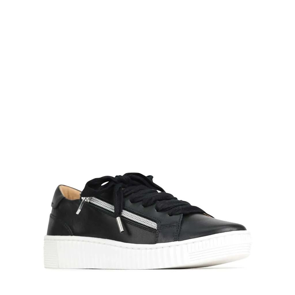 SNEAKERS PLATEFORME EN CUIR JODIE