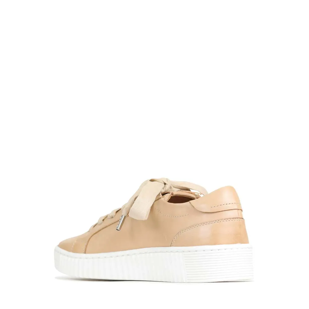 SNEAKERS PLATEFORME EN CUIR JODIE