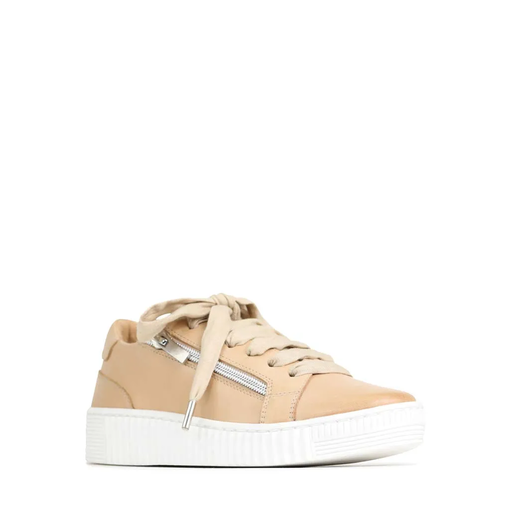 SNEAKERS PLATEFORME EN CUIR JODIE