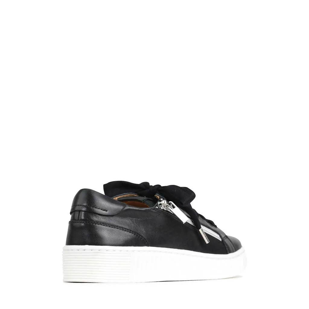 SNEAKERS PLATEFORME EN CUIR JODIE