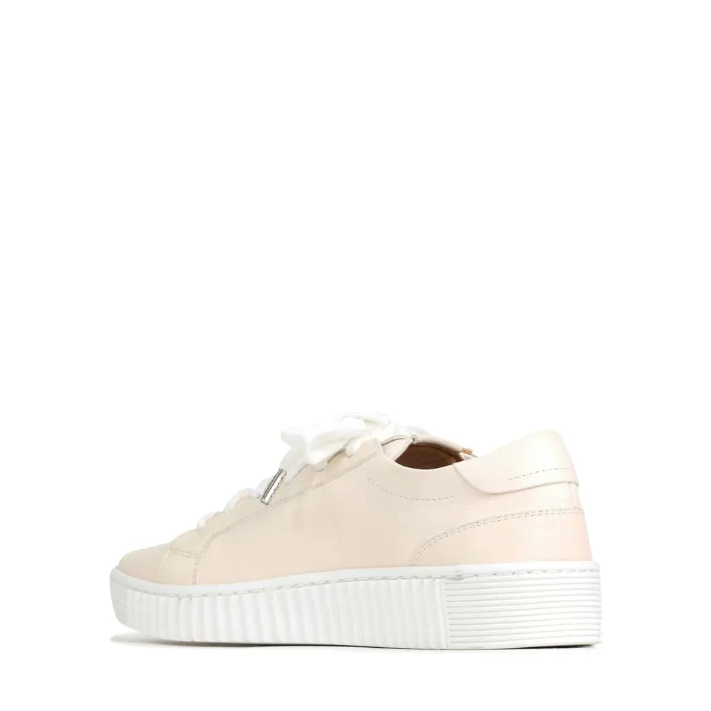 SNEAKERS PLATEFORME EN CUIR JODIE