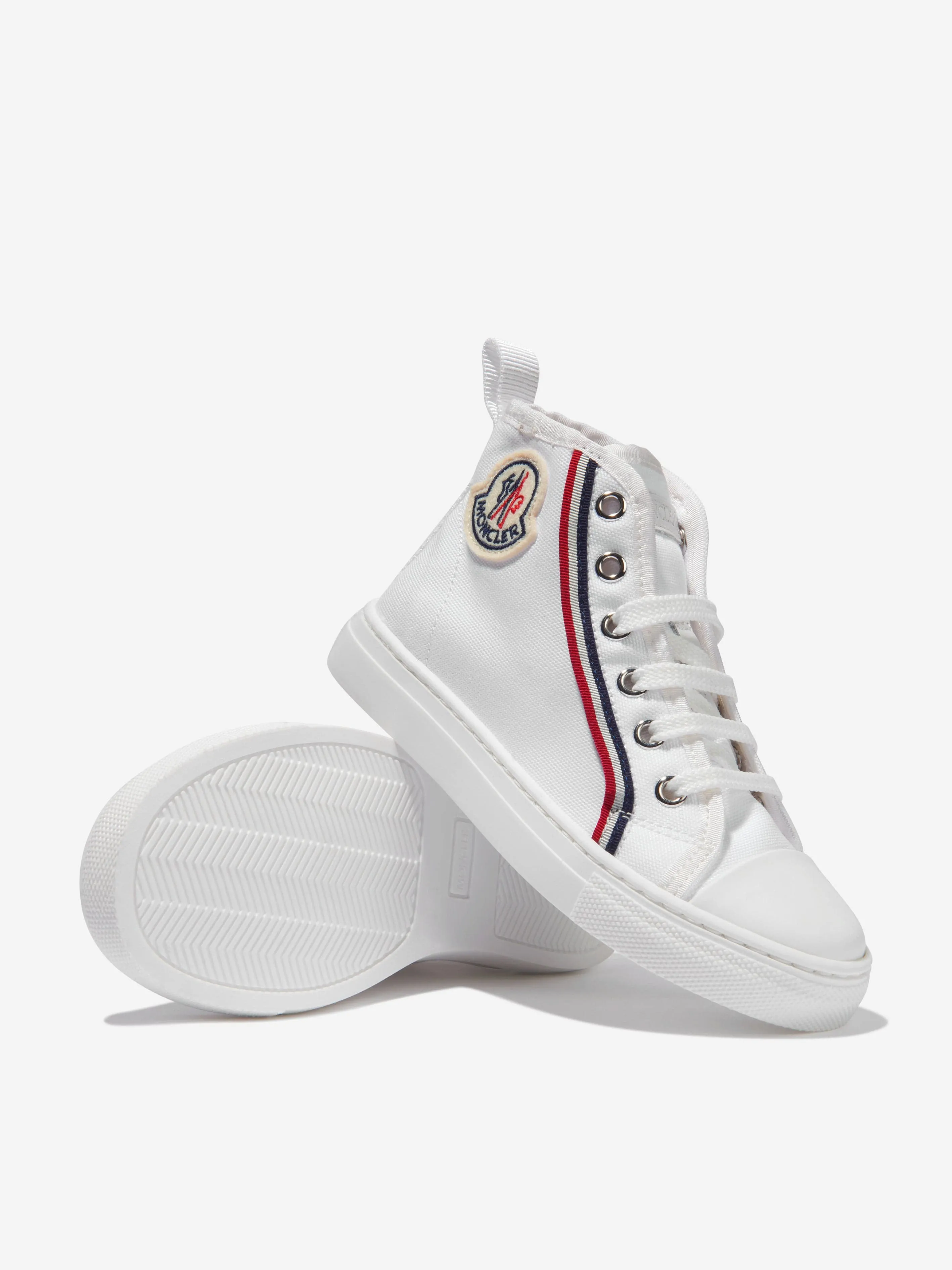 Moncler Enfant Unisex Anyse II Baskets Hautes à Logo