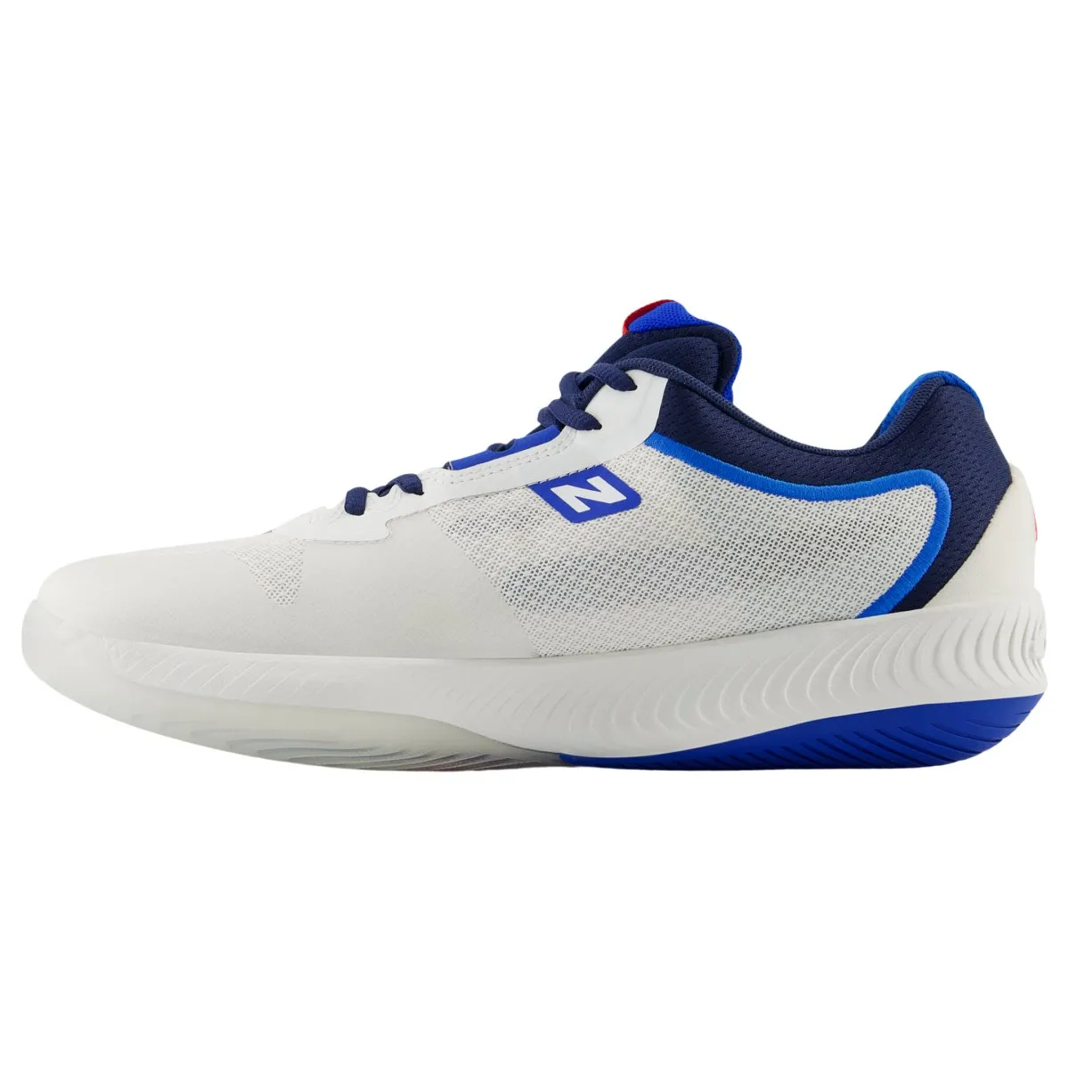 New Balance Chaussures Homme FuelCell 996v6 Pickleball MCH996PI Blanc/Équipe Marine