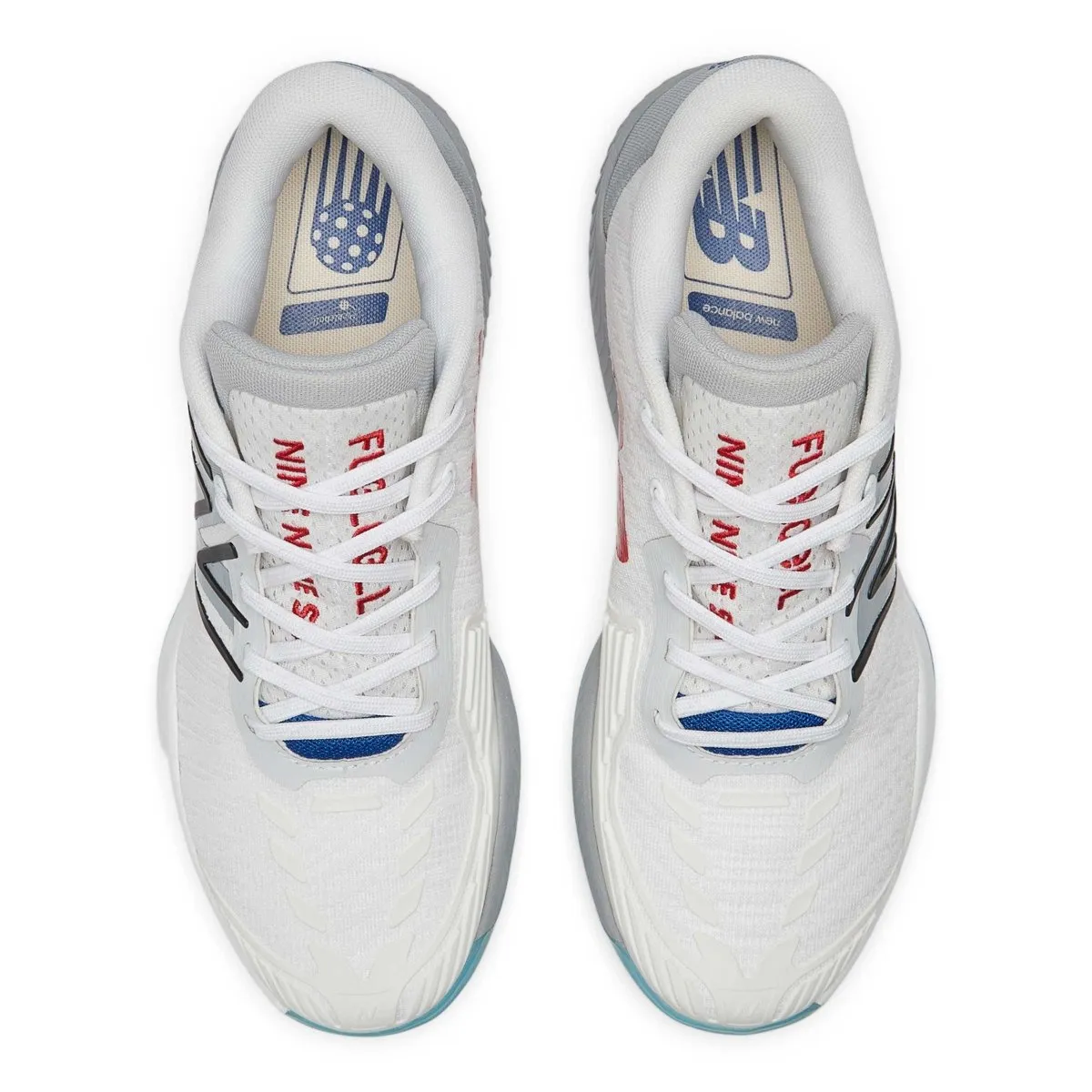 New Balance Hommes MCH996PB Blanc/Noir Pickleball