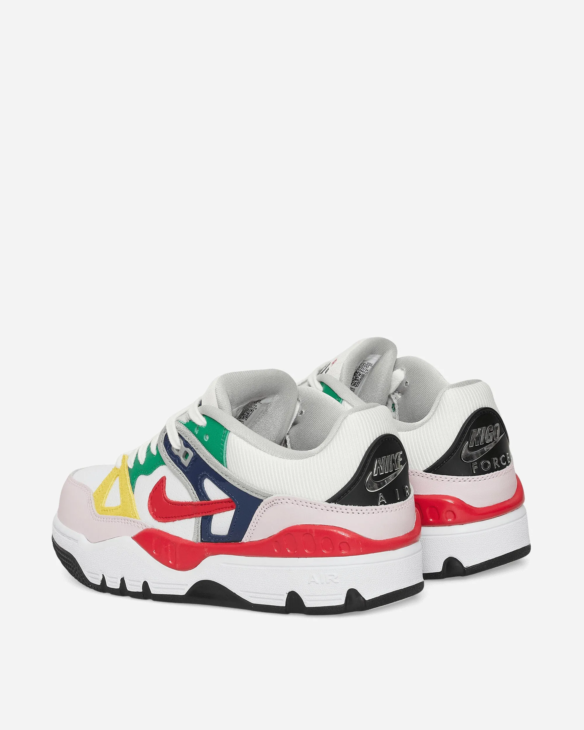 Nigo Air Force 3 Low Sneakers Bleu Void / Jaune Tour