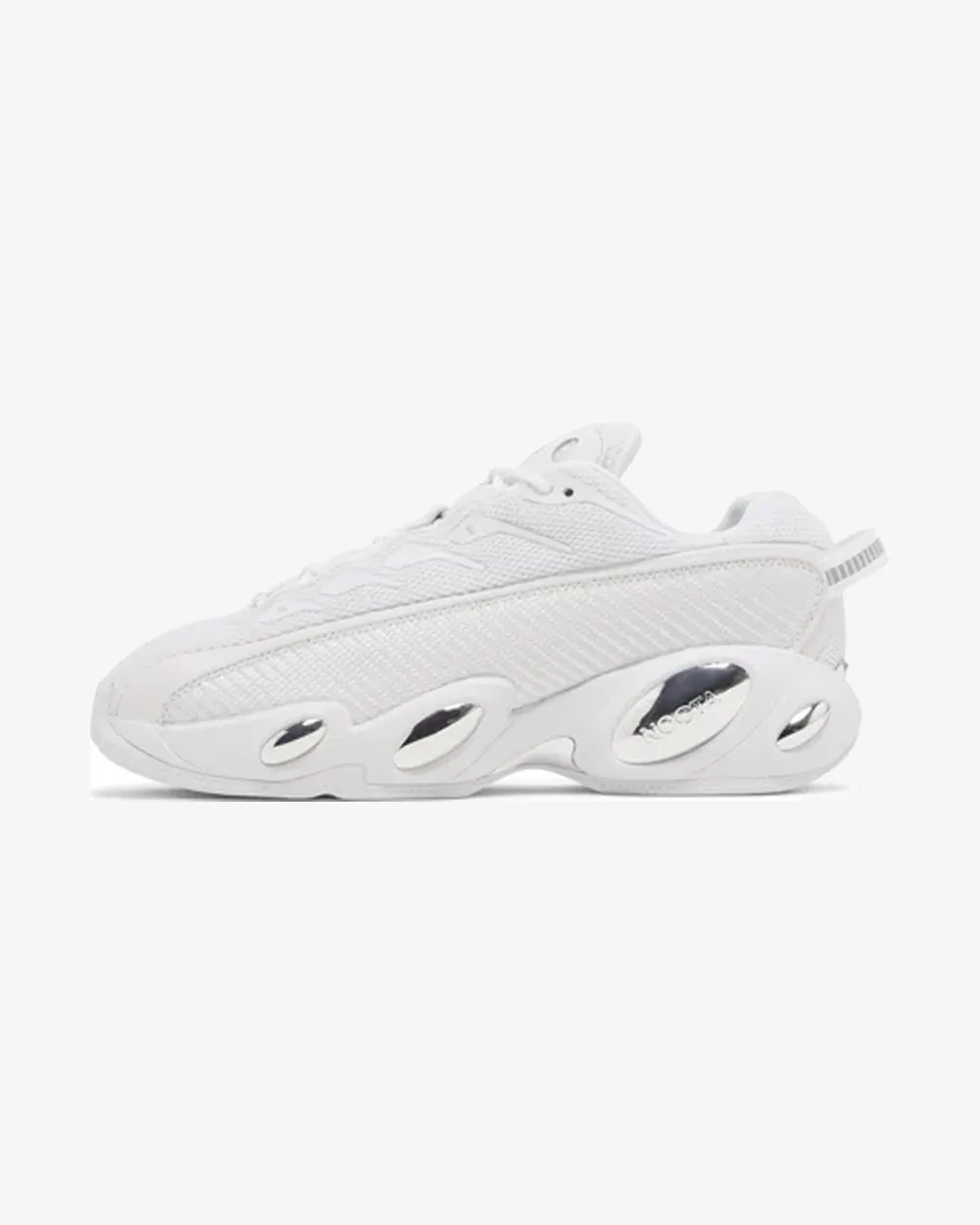NIKE X NOCTA GLIDE BLANC CHROME (NOUVEAU)