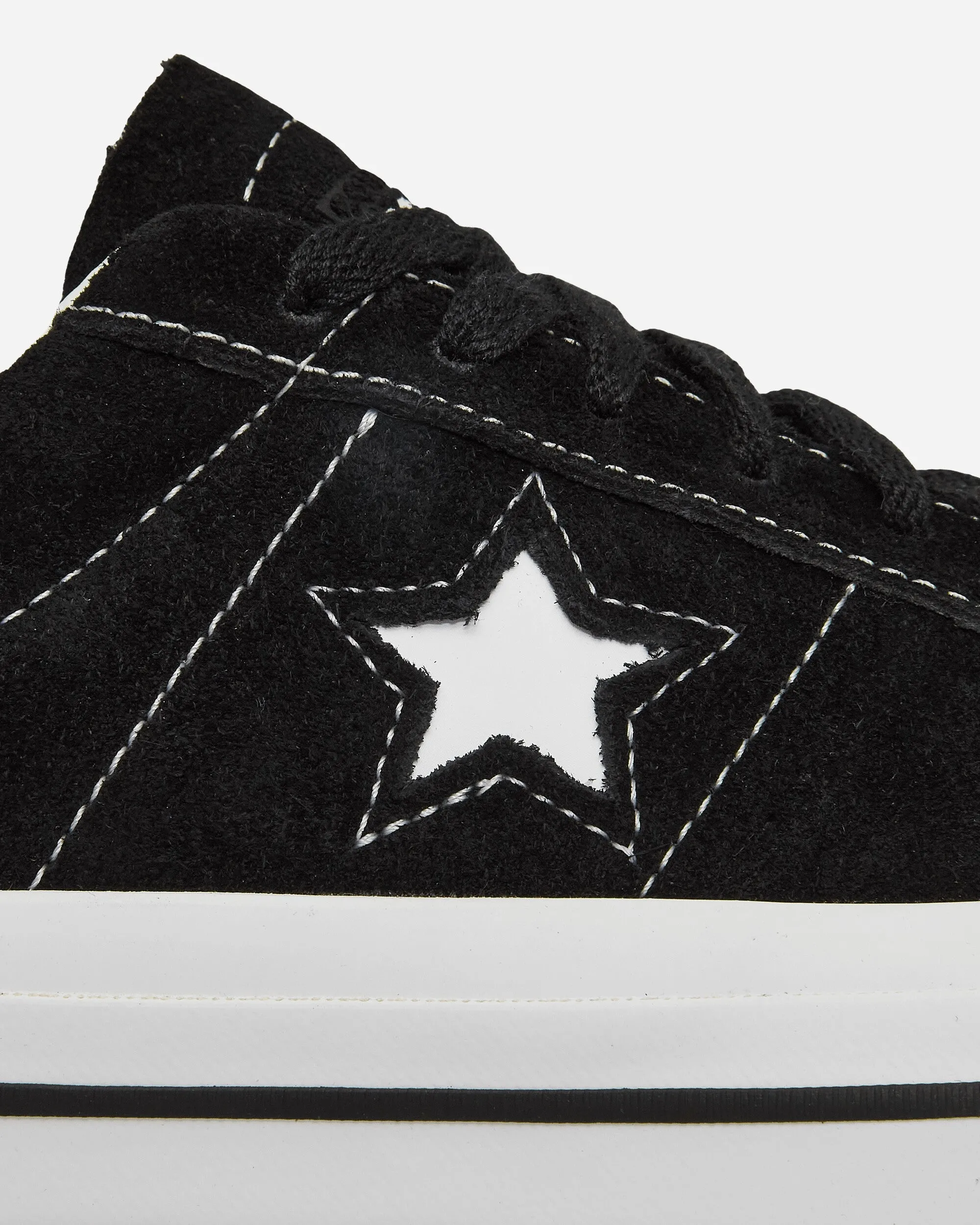 Baskets One Star Pro en Nubuck Noir