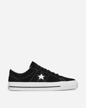 Baskets One Star Pro en Nubuck Noir