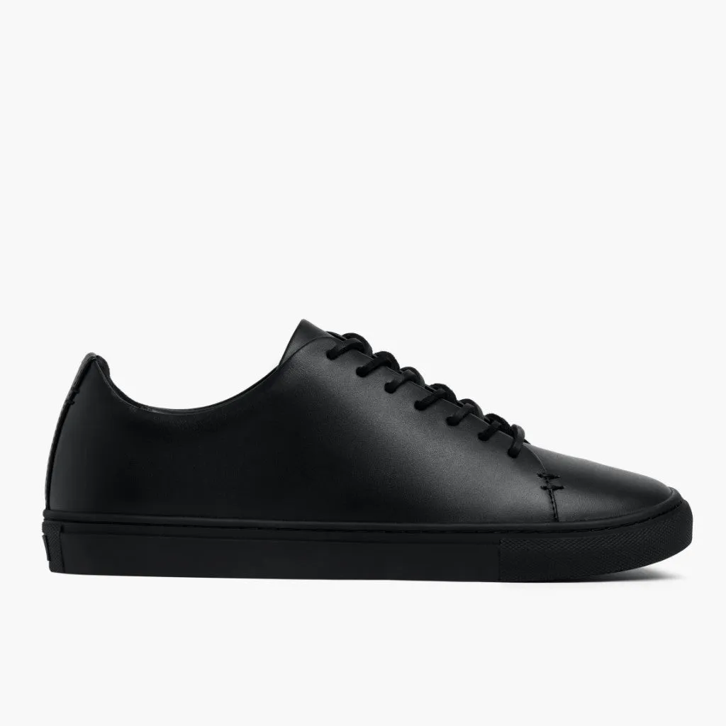 Premier Low Top | Vachetta noire