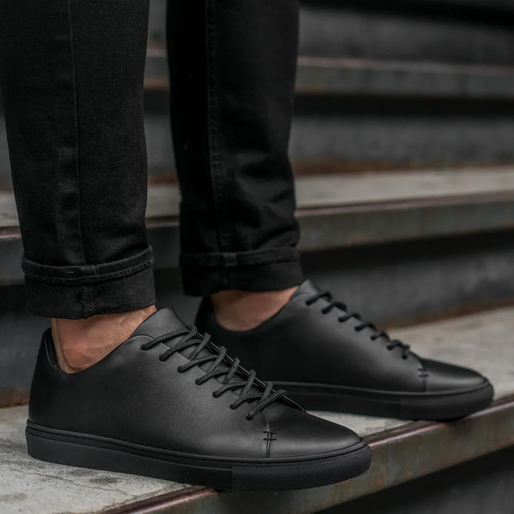 Premier Low Top | Vachetta noire