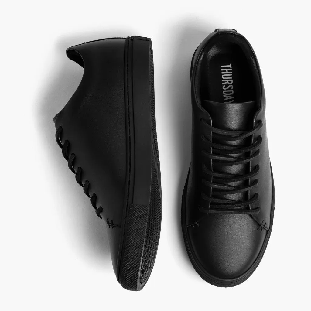 Premier Low Top | Vachetta noire