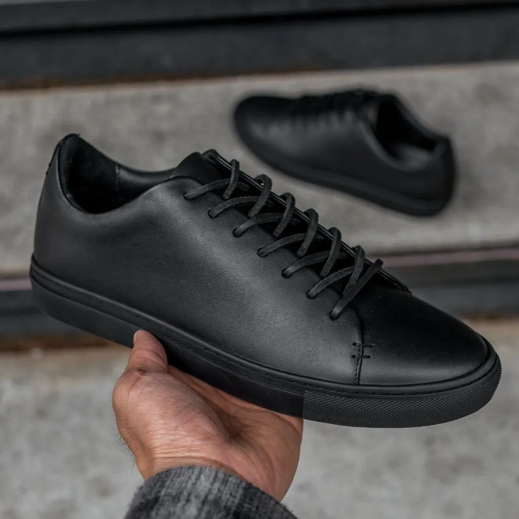 Premier Low Top | Vachetta noire